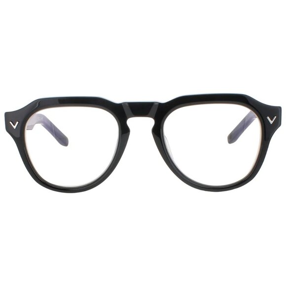 NWT VALENTINO EYEGLASSES UNISEX BLACK EYEWEAR - Picture 3 of 4